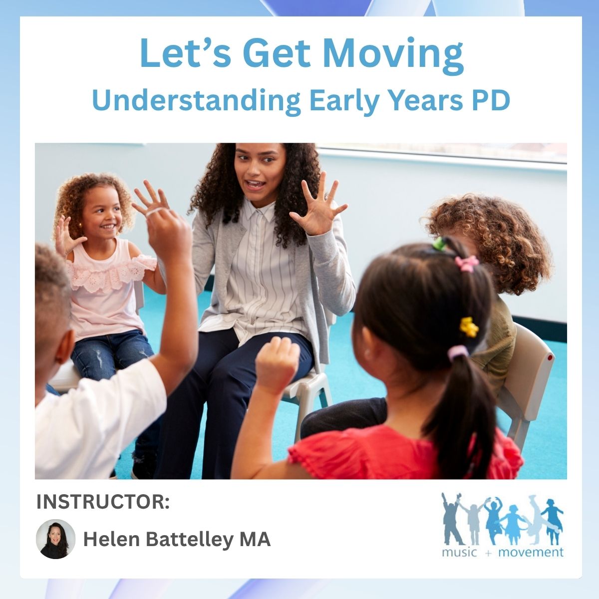 lets get moving understanding early years pd
